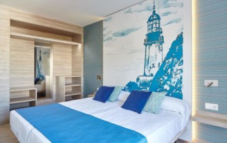 Amazing Stilish Apartment Sea Front with Pool SAN ANTONIO BAY SOBASUI Bedroom 5 - LeibTour: TOP aparthotels in Ibiza