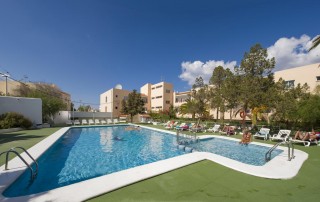 Cheap central studio apartment SOBAYSA Swimming pool - LeibTour: TOP aparthotels in Ibiza