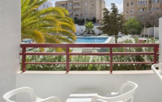 Cheap central studio apartment SOBAYSA Terrace - LeibTour: TOP aparthotels in Ibiza