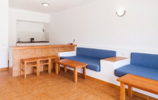 Comfortable apartment by the sea CALVADAP Living room3 - LeibTour: TOP aparthotels in Ibiza