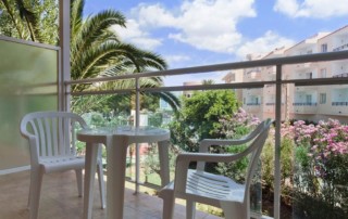 Cozy bright apartment pool SAN ANTONIO BAY SAMARCL Balcony - LeibTour: TOP aparthotels in Ibiza