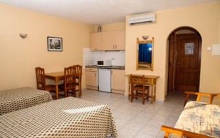 Cozy bright apartment with pool TRPCSANT SAN ANTONIO BAY Living Area - LeibTour: TOP aparthotels in Ibiza