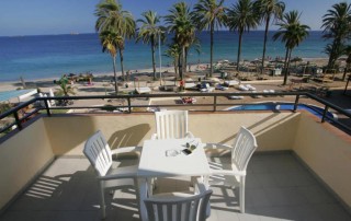 Crazy Party apartment Playa den Bossa IBJTAPT Terrace - LeibTour: TOP aparthotels in Ibiza