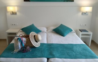 Elegant large apartment with pool NERAPSA Bedroom - LeibTour: TOP aparthotels in Ibiza