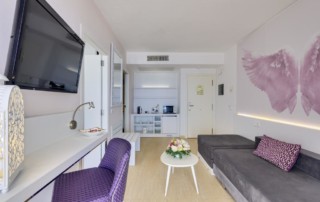 Family modern apartment with SPA Pool and Gym SANTA EULALIA TOGDSA Kitchen - LeibTour: TOP aparthotels in Ibiza