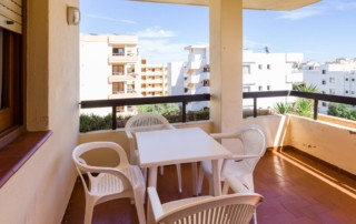 Group accommodation large holiday apartment. PLAYA DEN BOSSA Bossarlz Terrace - LeibTour: TOP aparthotels in Ibiza