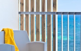 Ibiza Modern Party Apartment with pool IBIZA RYDOWNIB Balcony View - LeibTour: TOP aparthotels in Ibiza