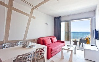 Ibiza Modern Party Apartment with pool IBIZA RYDOWNIB Living Room 2 - LeibTour: TOP aparthotels in Ibiza
