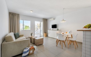 Large bright apartment with pool in Sant Antonio BAHIARIV Living Room 2 - LeibTour: TOP aparthotels in Ibiza
