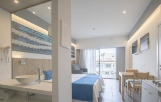 Large comfortable apartment with pool and private parking SEUCALU Bedroom4 - LeibTour: TOP aparthotels in Ibiza