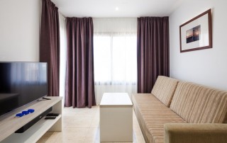 Large lovely apartment just a step from Play d en Bossa s nightlife IBHEAAP Living room3 - LeibTour: TOP aparthotels in Ibiza