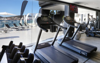 Luxury Pool SPA Gym Apartments AXBEASA Gymnasium - LeibTour: TOP aparthotels in Ibiza