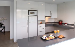 Luxury Pool SPA Gym Apartments AXBEASA Kitchen - LeibTour: TOP aparthotels in Ibiza