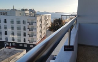 Sea View elegant modern Apartment SAN ANTONIO Margepre Balcony 9 - LeibTour: TOP aparthotels in Ibiza