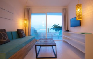 Stylish quiet apartment close to the clubs SAIBZBOS Living room3 - LeibTour: TOP aparthotels in Ibiza