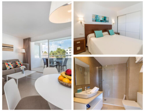 [1 BEDROOM DELUXE APARTMENT (2 ADULTS + 2 CHILDREN)] Lavish Holiday Apartments in the Heart of Port des Torrent