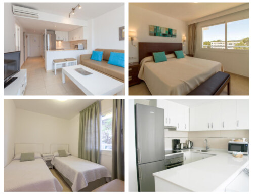 [2 BEDROOMS APARTMENT (4 ADULTS + 2 CHILDREN)] Lavish Holiday Apartments in the Heart of Port des Torrent